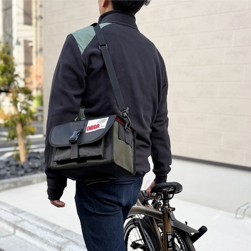 OSTRICH ( オーストリッチ ) フロントバッグ/ハンドルバッグ マルチフロントバッグ X-PAC ブラック