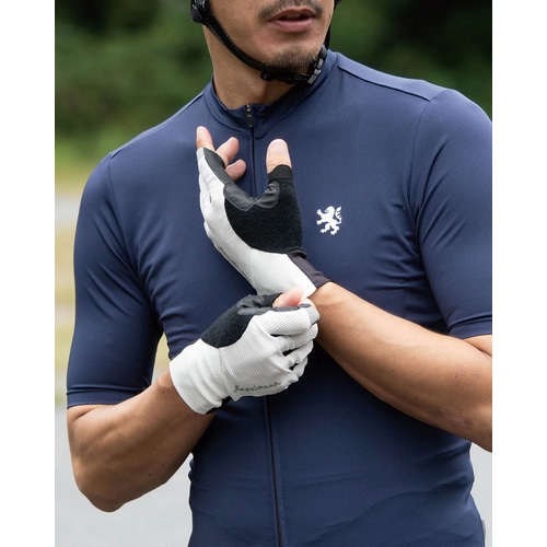 KAPELMUUR ( カペルミュール ) 指切りグローブ ErgoGrip×Kapelmuur 指先カットグローブ ホワイト M