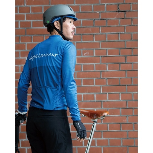 KAPELMUUR ( カペルミュール ) 長袖ジャージ プリント長袖ジャージ カーシブ ブルー L