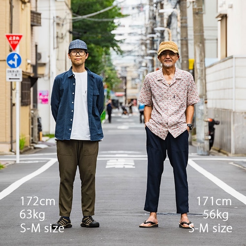 rin project ( リンプロジェクト ) カジュアルパンツ BIKE and PANTS LONG ( バイク アンド パンツ ロング ) オリーブ S-M