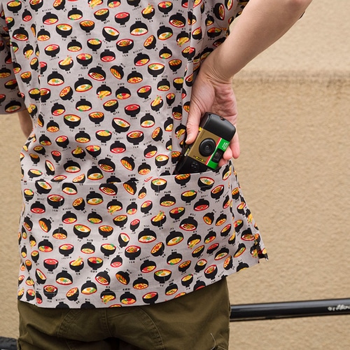 rin project ( リンプロジェクト ) Tシャツ・カジュアルウェア はらぺこアロハ 丼 グレー M