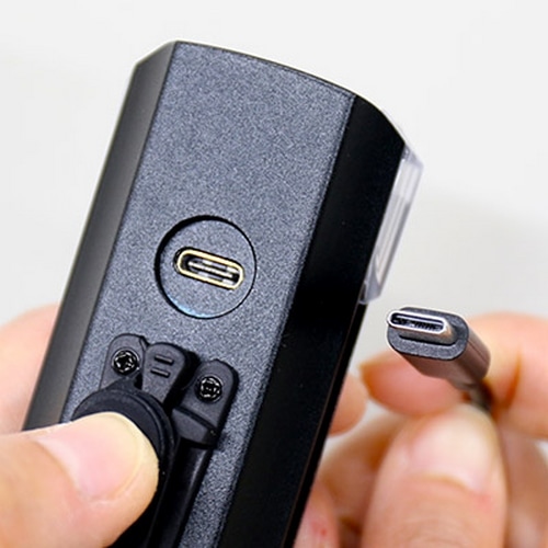 CAT EYE ( キャットアイ ) フロントライト AMPP1300 ( アンプ1300 ) HL-EL1300RC ブラック