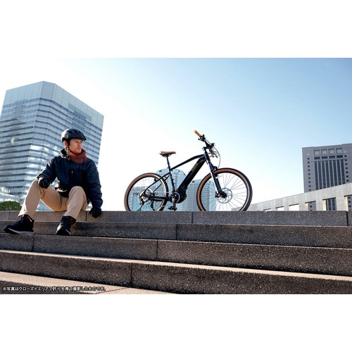 YAMAHA ( ���}�n ) �d���A�V�X�g���]�ԁie-bike�j CROSSCORE RV ( �N���X�R�A �A�[���u�C ) �R�X�~�b�N�u���b�N M ( �g���ڈ�175cm�O�� )