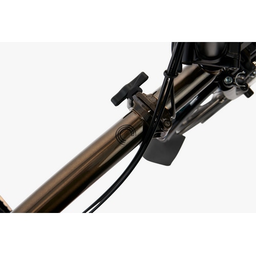 BROMPTON ( ブロンプトン ) 折りたたみ自転車 C LINE EXPLORE MID ( Cライン エクスプロアー ミッド ) M6L Lezyne Pump ブラックラッカー ( 適正身長145-185cm前後 )