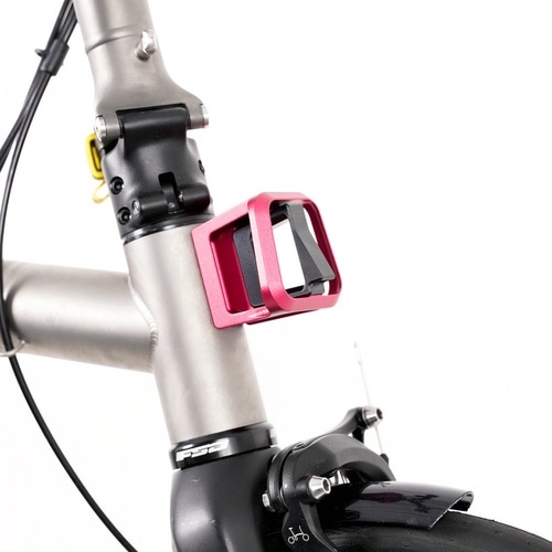 BROMPTON ( �u�����v�g�� ) �t���[�������E���A�f�B���C���[�n���K�[ FORGED FRONT CARRIER BLOCK ( �t�H�[�W�h �t�����g�L�����A�u���b�N ) ���b�h