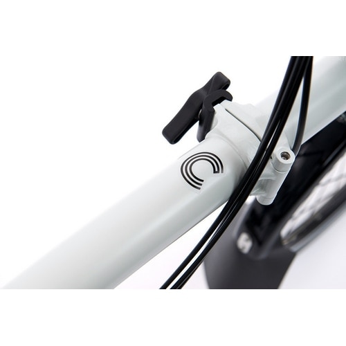 BROMPTON ( �u�����v�g�� ) �܂肽���ݎ��]�� C LINE URBAN LOW S2L ( C ���C�� �A�[�o�� ���[ S2L ) �p�s���X�z���C�g/�u���b�N �����T�C�Y ( �K���g��145-185cm�O�� )
