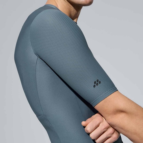 MBO ( �G���r�[�I�[ ) �����W���[�W C100 MEN'S SHORT SLEEVES JERSEY ( �����Y �V���[�g �X���[�u �W���[�W ) �A���J�[ �O���[ M