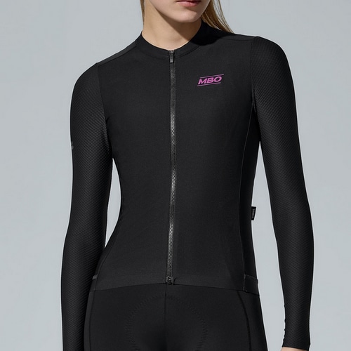 MBO ( �G���r�[�I�[ ) �����W���[�W C150 WOMEN'S LONG SLEEVES JERSEY ( �E�B�����Y �����O �X���[�u �W���[�W ) �u���b�N S ���f�B�[�X