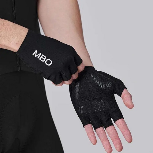 MBO ( エムビーオー ) 指切りグローブ AG121 SHORT FINGERS GLOVES ( ショート フィンガー グローブ ) スチール ブルー S