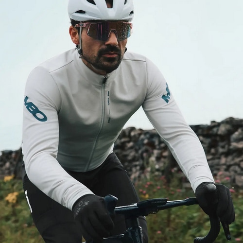 MBO ( エムビーオー ) ジャケット C182 MEN'S WINDPROOF THERMAL JACKET ( メンズ ウィンドプルーフ サーマル ジャケット ) ライトグレー M