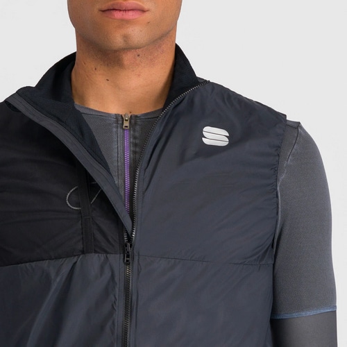 SPORTFUL ( スポルトフル ) ベスト・ジレ SUPERGIARA LAYER VEST ( スーパージアラ レイヤー ベスト ) 002  ブラック M