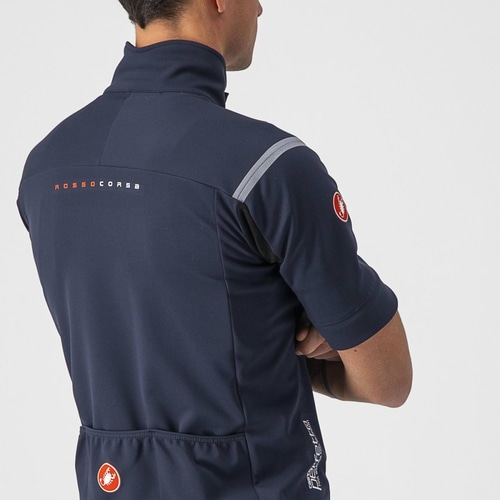 CASTELLI ( �J�X�e�� ) �W���P�b�g PERFETTO ROS2 CONVERTIBLE JACKET 414�T�r���u���[/�V���o�[�O���[ M