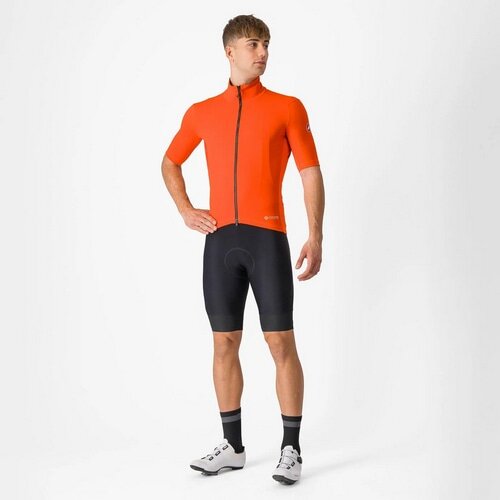 CASTELLI ( �J�X�e�� ) �����W���[�W PERFETTO RoS 2 WIND JERSEY ( �y���t�F�b�g RoS 2 �E�B���h �W���[�W ) �u�����A���g�I�����W L