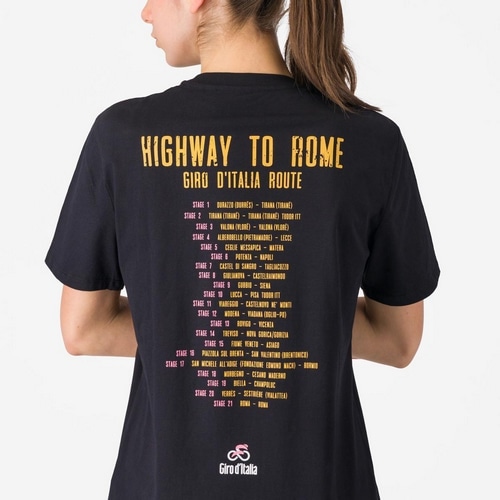 CASTELLI ( �J�X�e�� ) �s�V���c�E�J�W���A���E�F�A T-SHIRT HIGHWAY TO ROME ( T �V���c �n�C�E�F�C �g�D ���[�} ) 010 �l�� XS