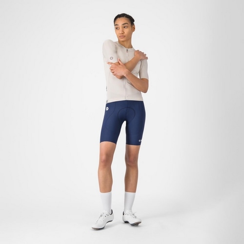 CASTELLI ( カステリ ) レーサーパンツ ESPRESSO 2 W SHORT ( エスプレッソ 2 ウィメンズ ショーツ ) ベルジャンブルー S レディース