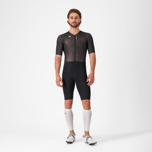 CASTELLI ( �J�X�e�� ) �g���C�X�[�c PR 3 SPEED SUIT ( PR 3 �X�s�[�h�X�[�c ) �u���b�N M
