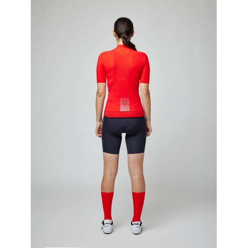 PISSEI ( ピセイ ) 半袖ジャージ WOMAN'S PRIMAPELLE SHORT SLEEVE JERSEY ( ウィメンズ プリマペレ ショートスリーブジャージ ) レッド XXS レディース