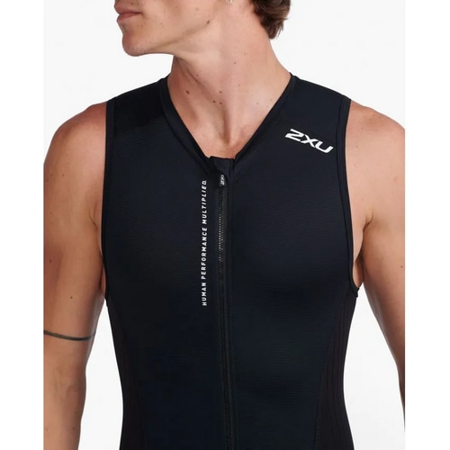 2XU ( c[^CY[ ) gCX[c AERO FRONT ZIP TRISUIT ( GA tg Wbv gCX[c ) ubN / zCg XS