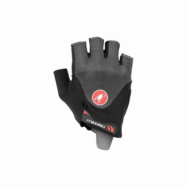  CASTELLI ( カステリ ) 指切りグローブ ARENBERG GEL 2 GLOVE ( アレンバー ゲル 2 グローブ ) 030 ダーク グレー S 