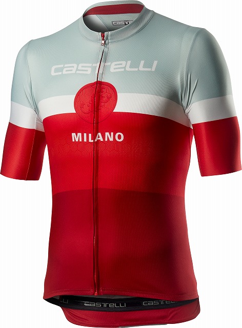  CASTELLI ( カステリ ) MILANO JERSEY 023 レッド M 