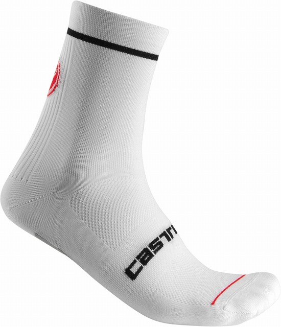  CASTELLI ( カステリ ) ソックス ENTRATA 13 SOCK ( エントラータ 13 ソックス ) 001 ホワイト L/XL 