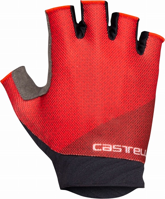 CASTELLI ( カステリ ) 指切りグローブ ROUBAIX GEL 2 GLOVE ( ルーベックス ゲル 2 グローブ ) 023 レッド XS 