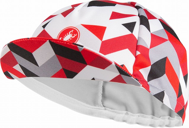 CASTELLI ( カステリ ) PRISMA 2 CAP 001 ホワイトレッド UNI 