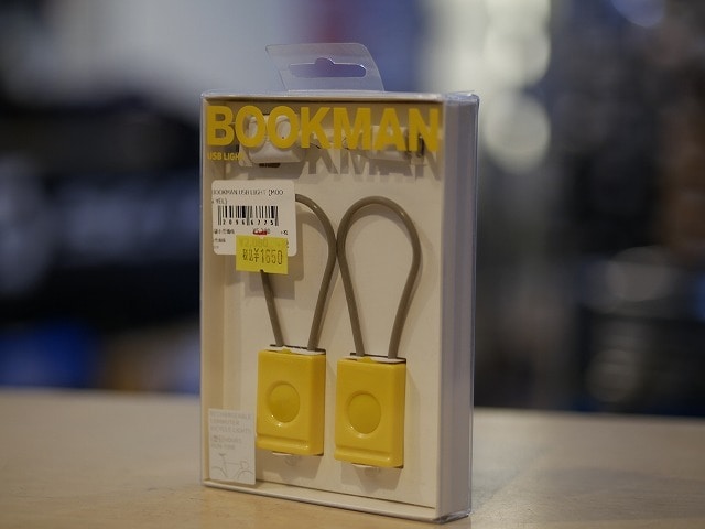 BOOKMAN ( ブックマン ) フロントライト USB LIGHT ( USBライト ) ムーン イエロー
