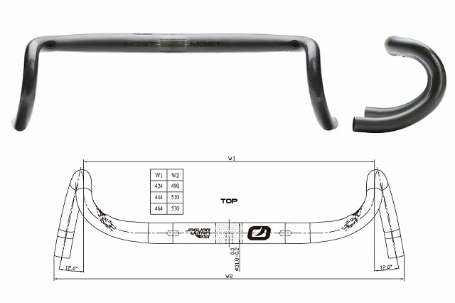 MOST ( Xg ) JAGUAR GR FULL CARBON UD 464mm