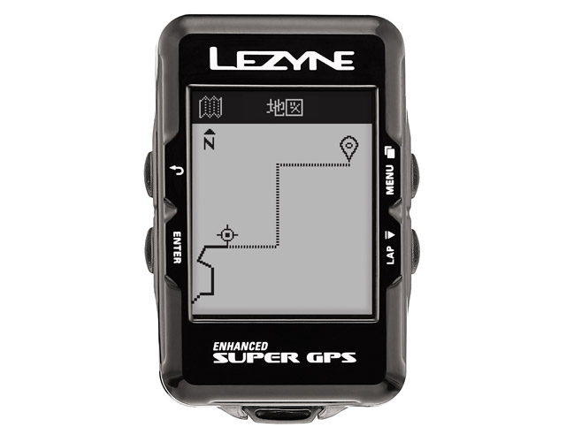 LEZYNE ( レザイン ) サイクルコンピューター SUPER GPS ( スーパージーピーエス ) グリーン
