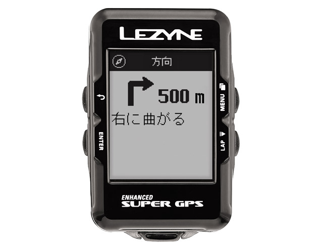 LEZYNE ( レザイン ) サイクルコンピューター SUPER GPS ( スーパージーピーエス ) レッド