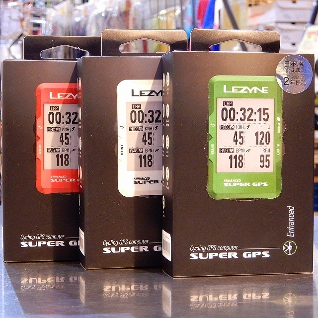 LEZYNE ( レザイン ) SUPER GPS LIMITED レッド