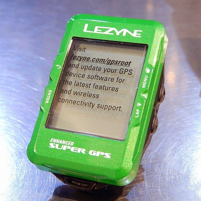 LEZYNE(レザイン) サイクルコンピューター SUPER GPS ( スーパー 