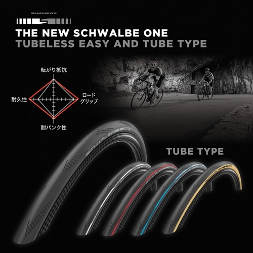 SCHWALBE ( シュワルベ ) クリンチャータイヤ シュワルベワン チューブ