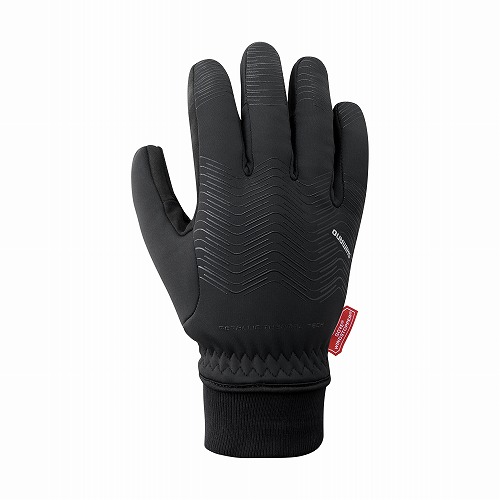  SHIMANO ( シマノ ) Windstopper サーマル リフレクティブ グローブ ブラック L 