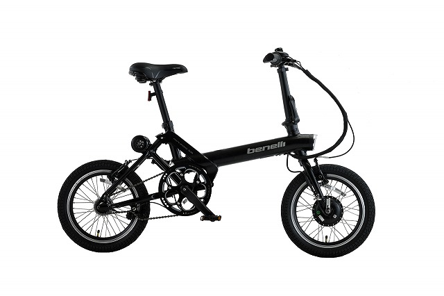 BENELLI ( ベネリ ) 電動アシスト自転車（e-bike） MINI FOLD 16 ブラック