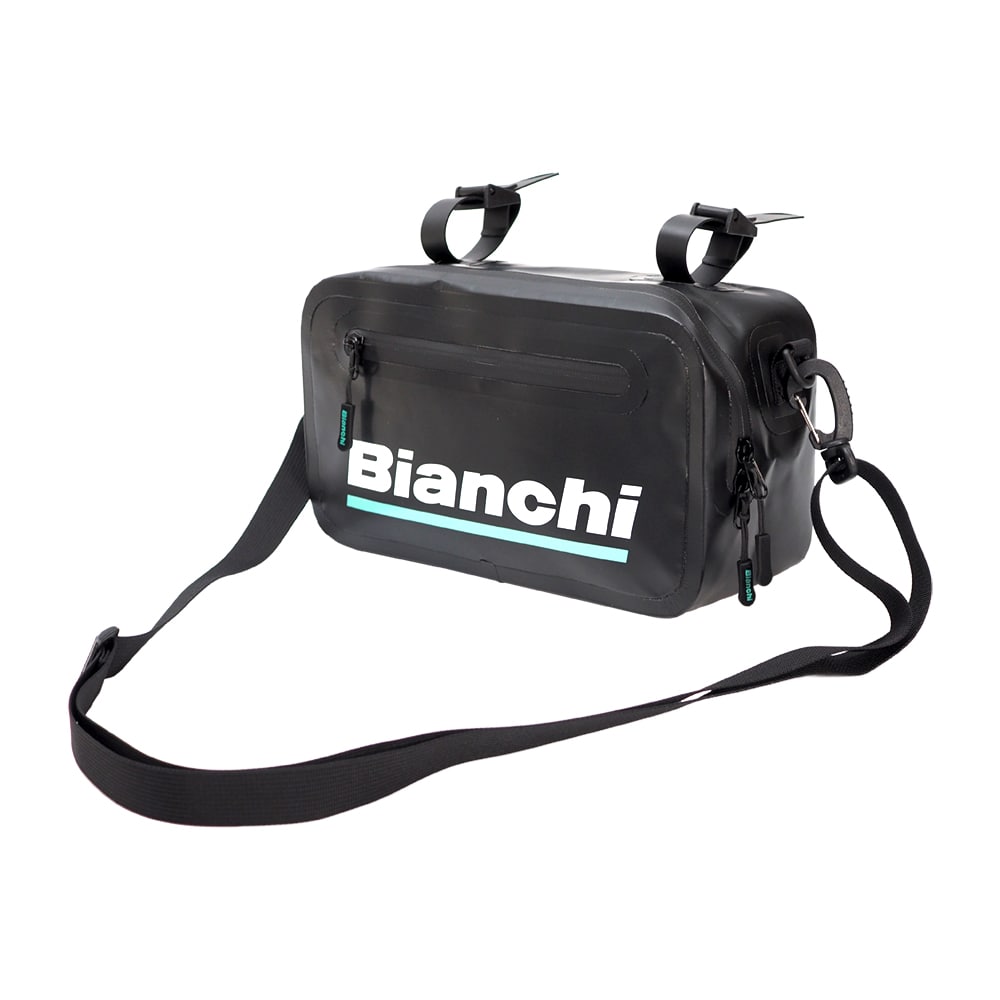 Bianchi ビアンキ ラバーツーウエイショルダーバッグ ブラック 自転車 パーツ ウェア通販 ワイズロードオンライン