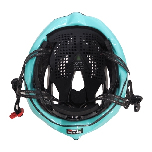 BIANCHI ( ビアンキ ) ヘルメット シャブリ ブラック/チェレステ ワンサイズ ( 55-60 )