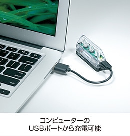 TOPEAK ( トピーク ) ホワイトライト エアロ USB
