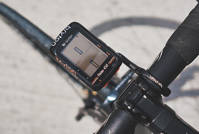 ￥4290税込【2点セット】ブライトン Rider750SE GPSサイコン+アウトマウント
