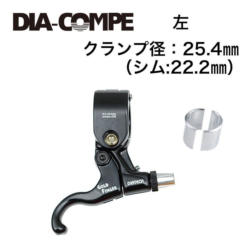 DIA-COMPE ( ダイアコンペ ) DIA-TECH TECH99 GOLDFINGER ( L ) ブラック/ブラック
