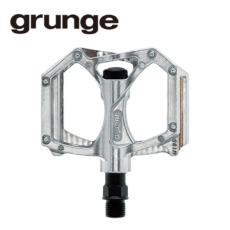 GRUNGE ( グランジ ) G04 PDL フラットモットペダル シルバー