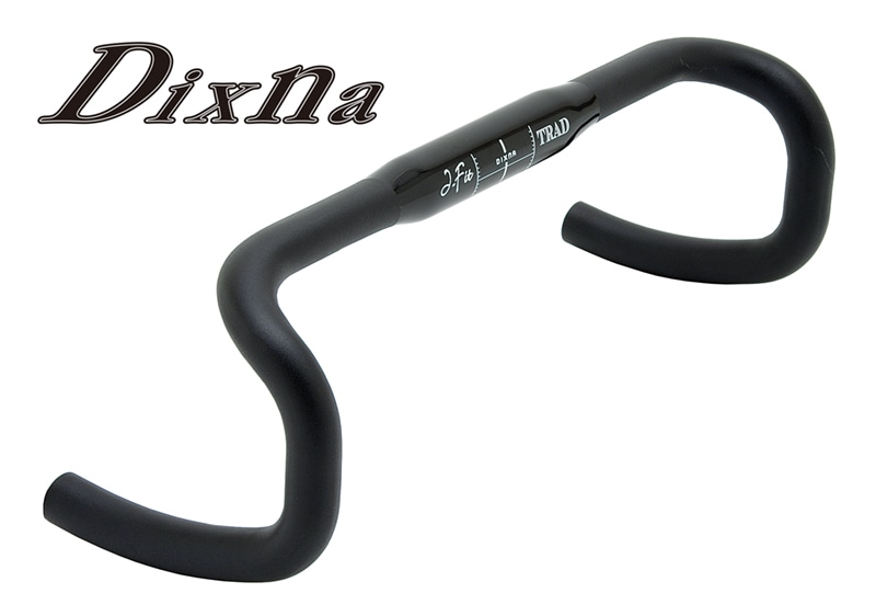 DIXNA(ディズナ) ジェイフィット トラッド ブラック 31.8mm ドロップハンドル ハンドル幅(C-C) 420mm V23P020 ディズナ(DIXNA) ジェイフィット トラッド (31.8)ロードバイクドロップハンドル420mm