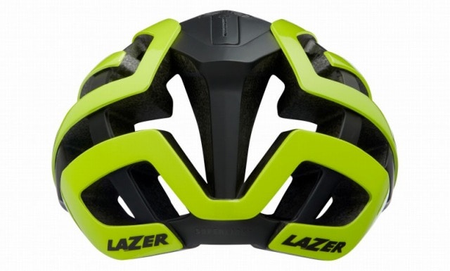 LAZER ( レーザー ) ヘルメット GENESIS AF ( アジアンフィット ) フラッシュイエロー L ( 58-61ｃｍ )