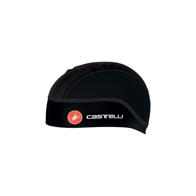 CASTELLI ( カステリ ) 帽子・ヘッドバンド SUMMER SKULLCAP ( サマー スカルキャップ ) 010 ブラック UNI 