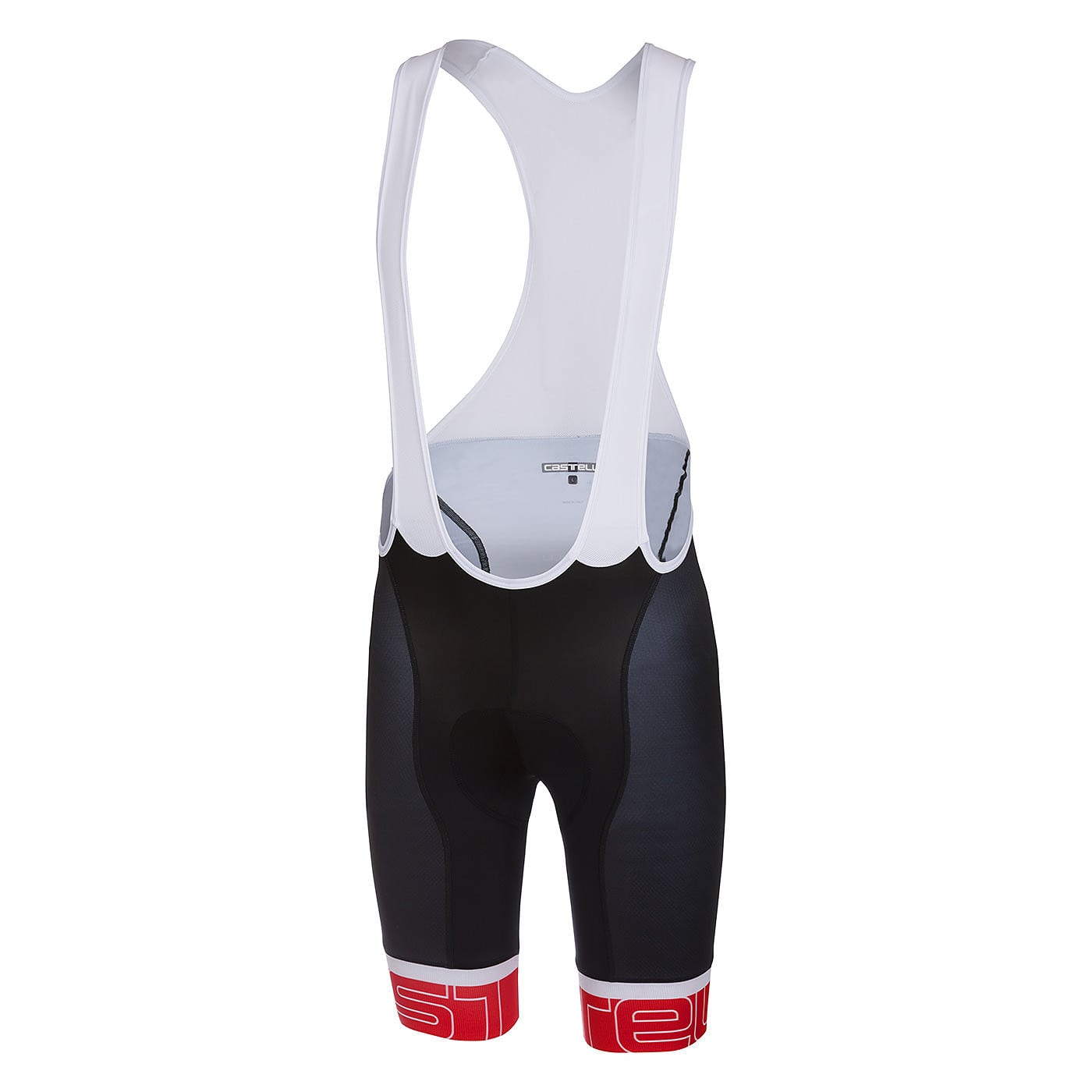  CASTELLI ( カステリ ) VOLO BIBSHORT ブラック/レッド S 