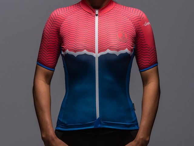  Campagnolo ( カンパニョーロ ) 18 QUARZO WMN JERSEY レッド / ブルー M 