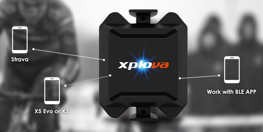 xplova ( エクスプローバ ) TS5 (スピードケイデンスセンサー)