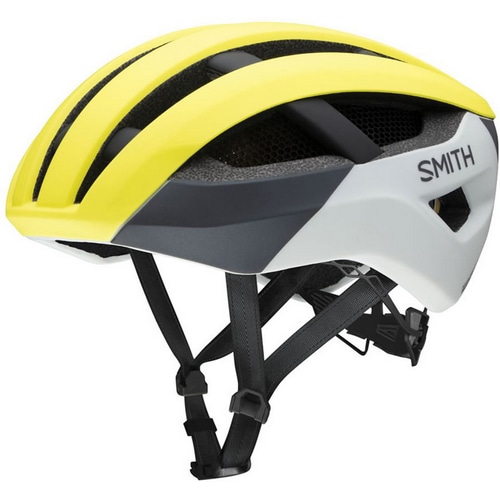 SMITH ( スミス ) スポーツヘルメット NETWORK MIPS ( ネットワークミップス ) マットネオンイエロービズ L (  59-62cm )