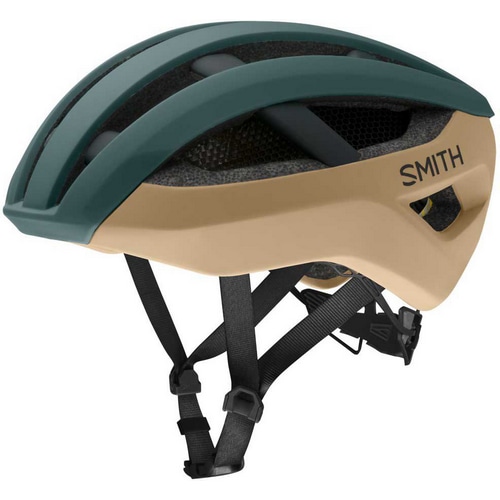 SMITH ( スミス ) スポーツヘルメット NETWORK MIPS ( ネットワーク ミップス ) マットスプルース/サファリ M(55cm〜59cm) 